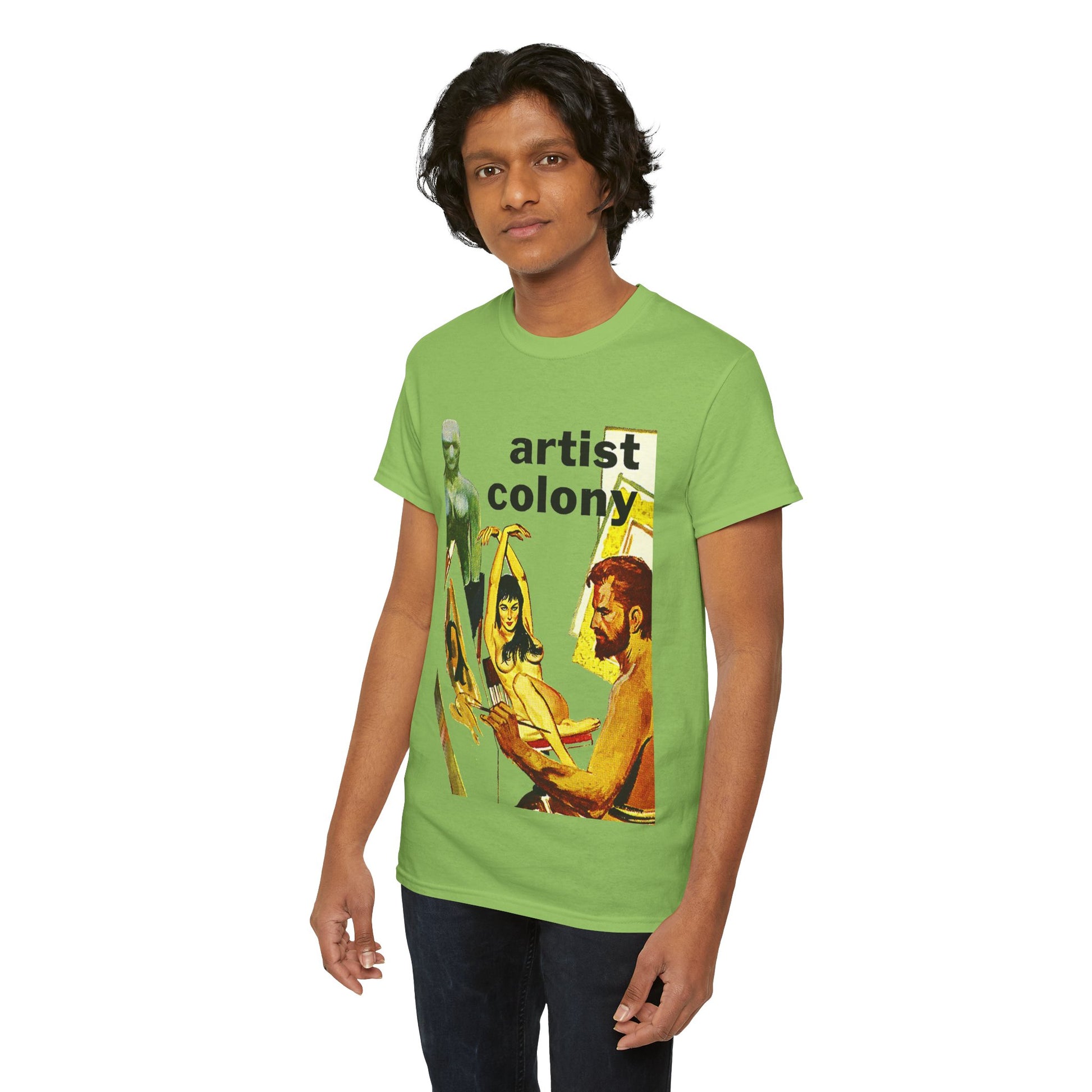 Artist Colony T-shirt - Retro Au Go Go