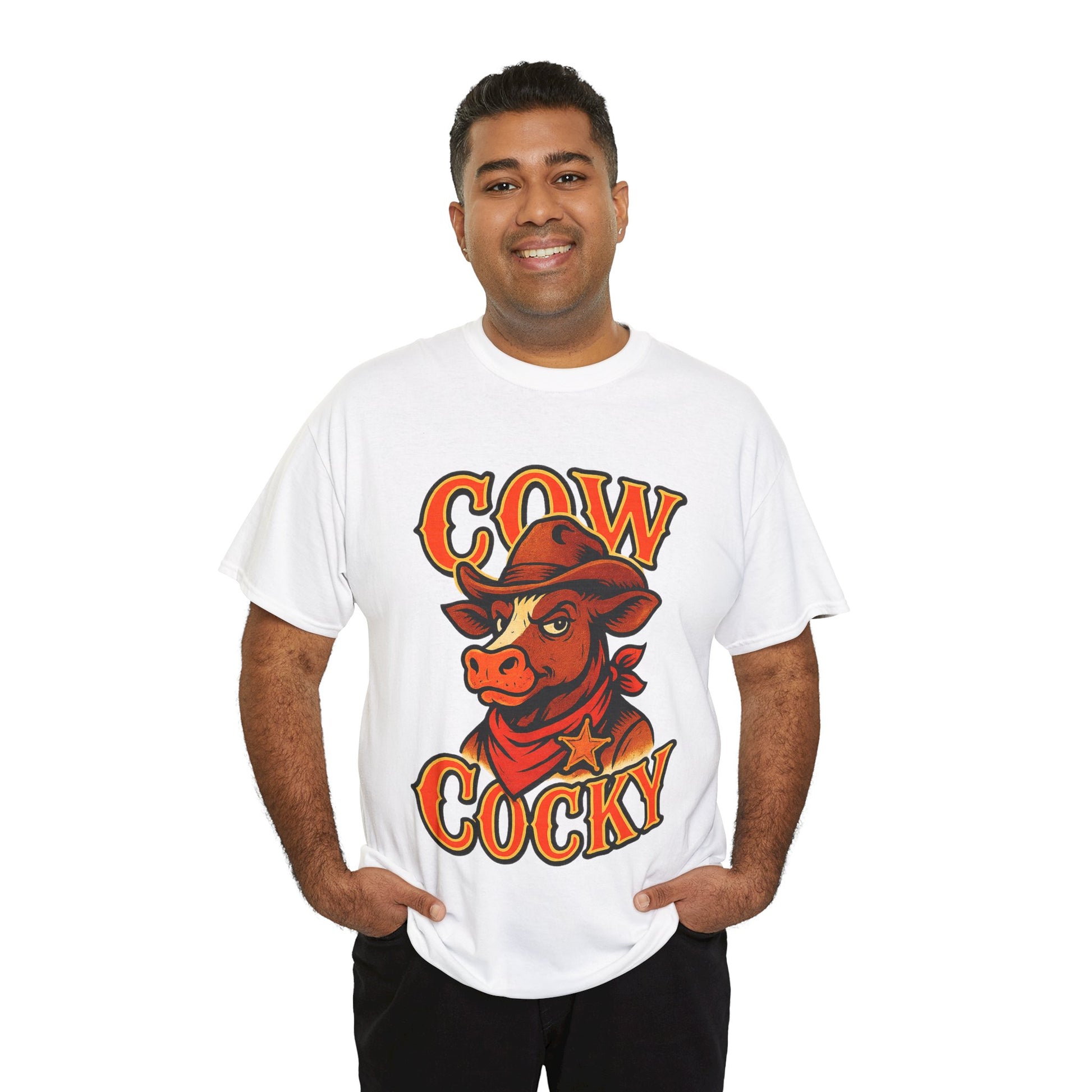 Cow Cocky T-Shirt - Retro Au Go Go