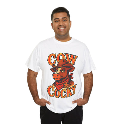 Cow Cocky T-Shirt - Retro Au Go Go