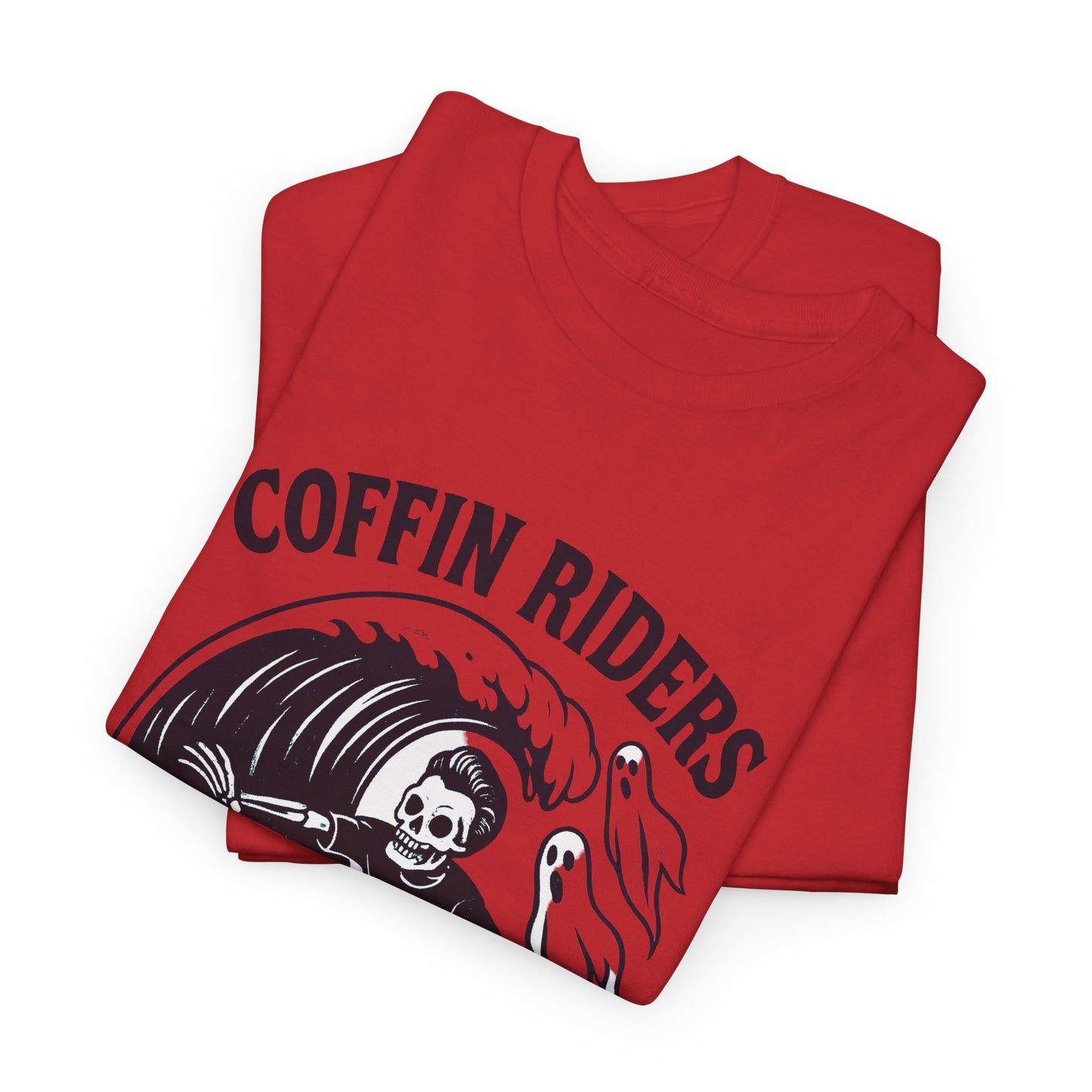 Coffin Riders T-shirt - Retro Au Go Go