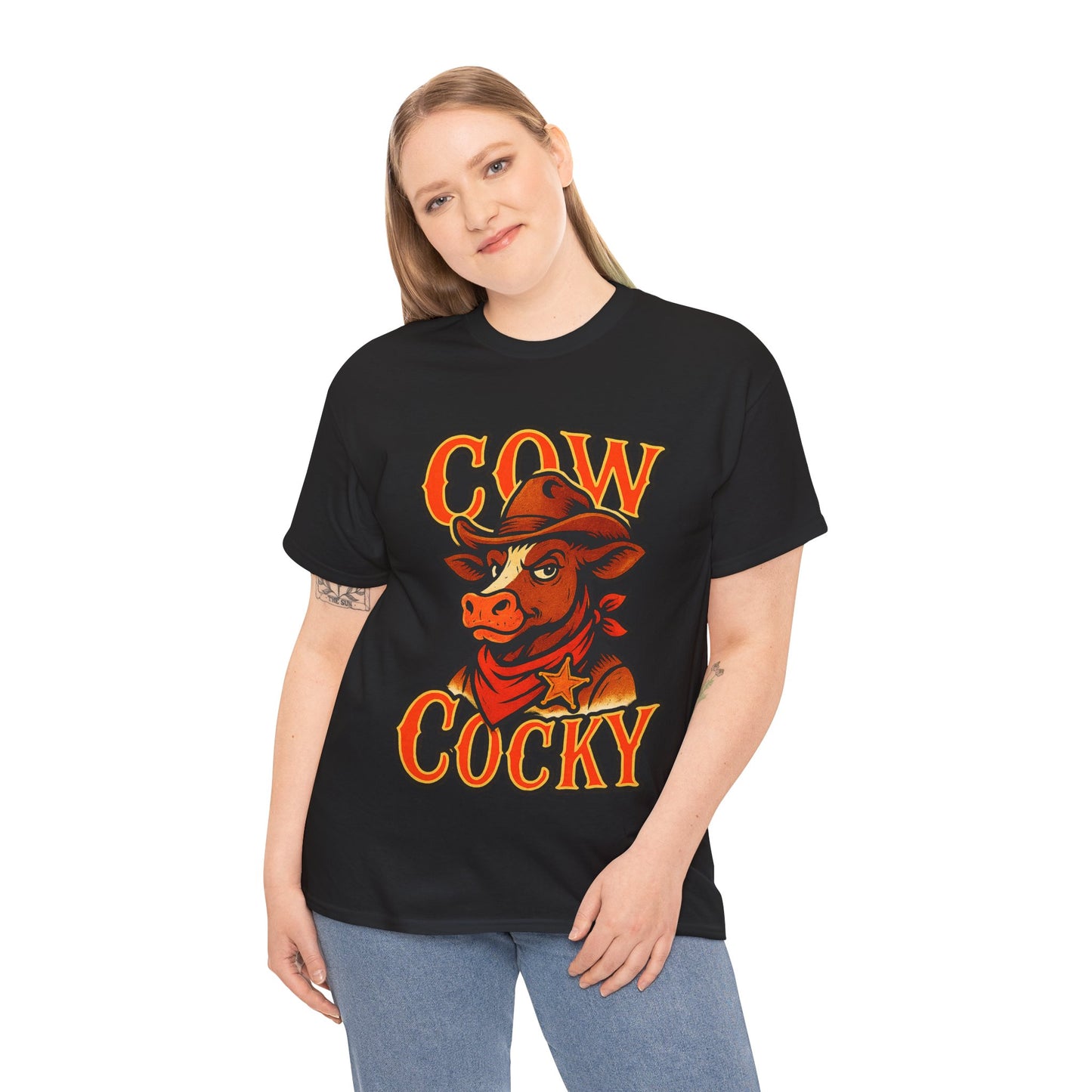 Cow Cocky T-Shirt - Retro Au Go Go