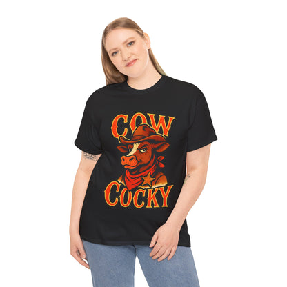 Cow Cocky T-Shirt - Retro Au Go Go