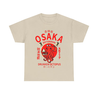 Osaka Drunken Octopus T-Shirt - Retro Au Go Go