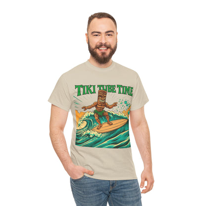Tiki Tube Time T-shirt - Retro Au Go Go