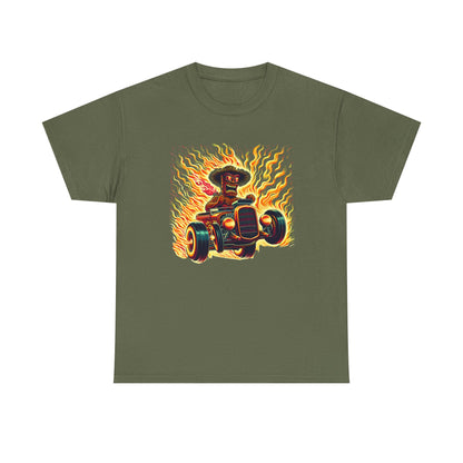 Tiki Hotrodder T-shirt - Retro Au Go Go