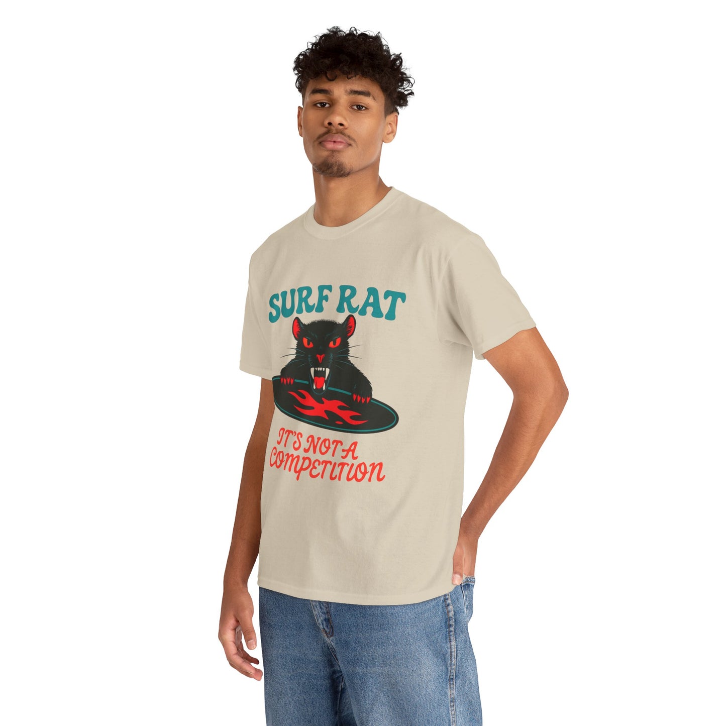 Surf Rat T-shirt - Retro Au Go Go