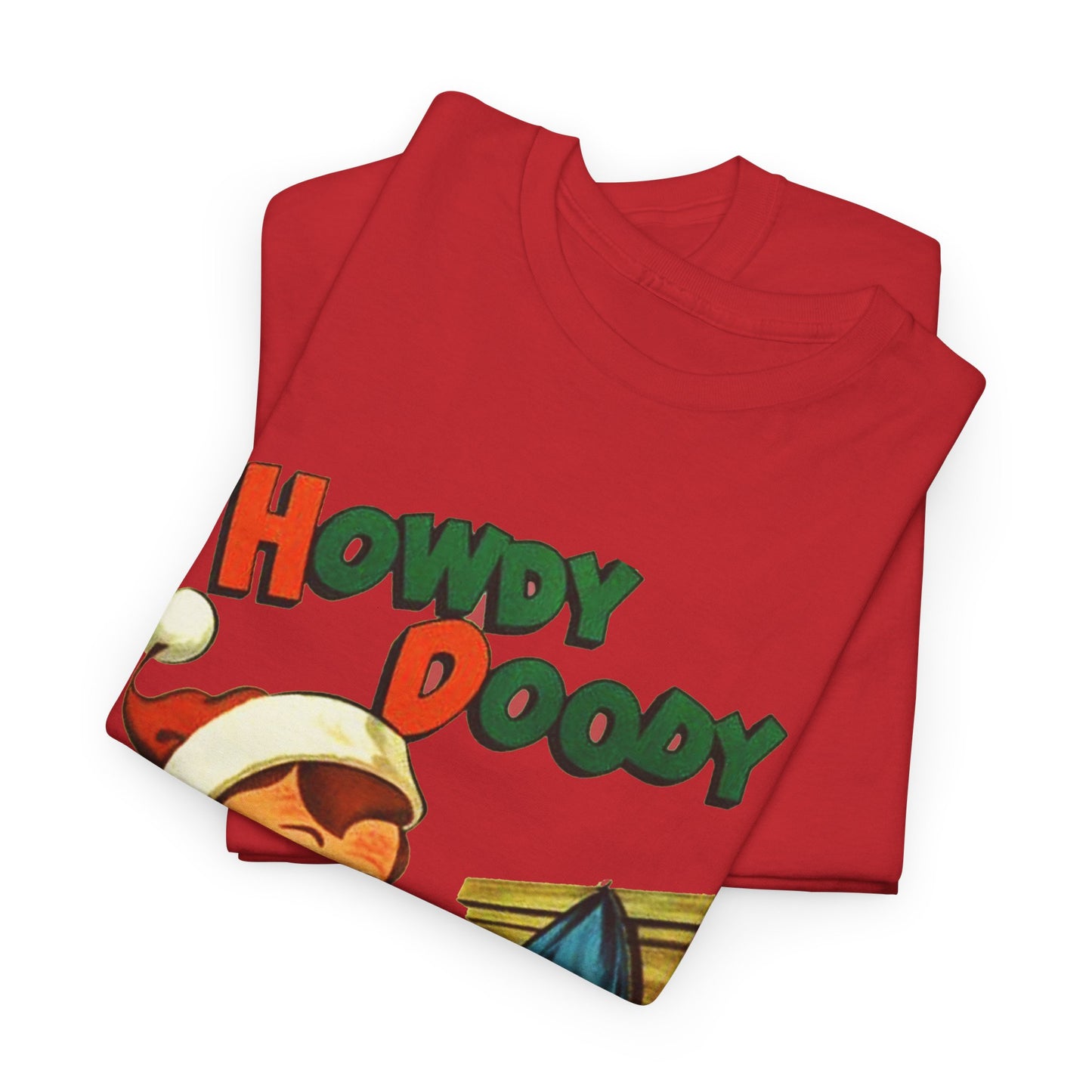 Howdy Doody Christmas T-shirt - Retro Au Go Go
