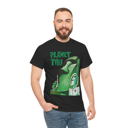 Planet Tiki T-shirt - Retro Au Go Go