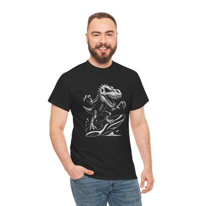 T - Rex Surfing T-shirt - Retro Au Go Go