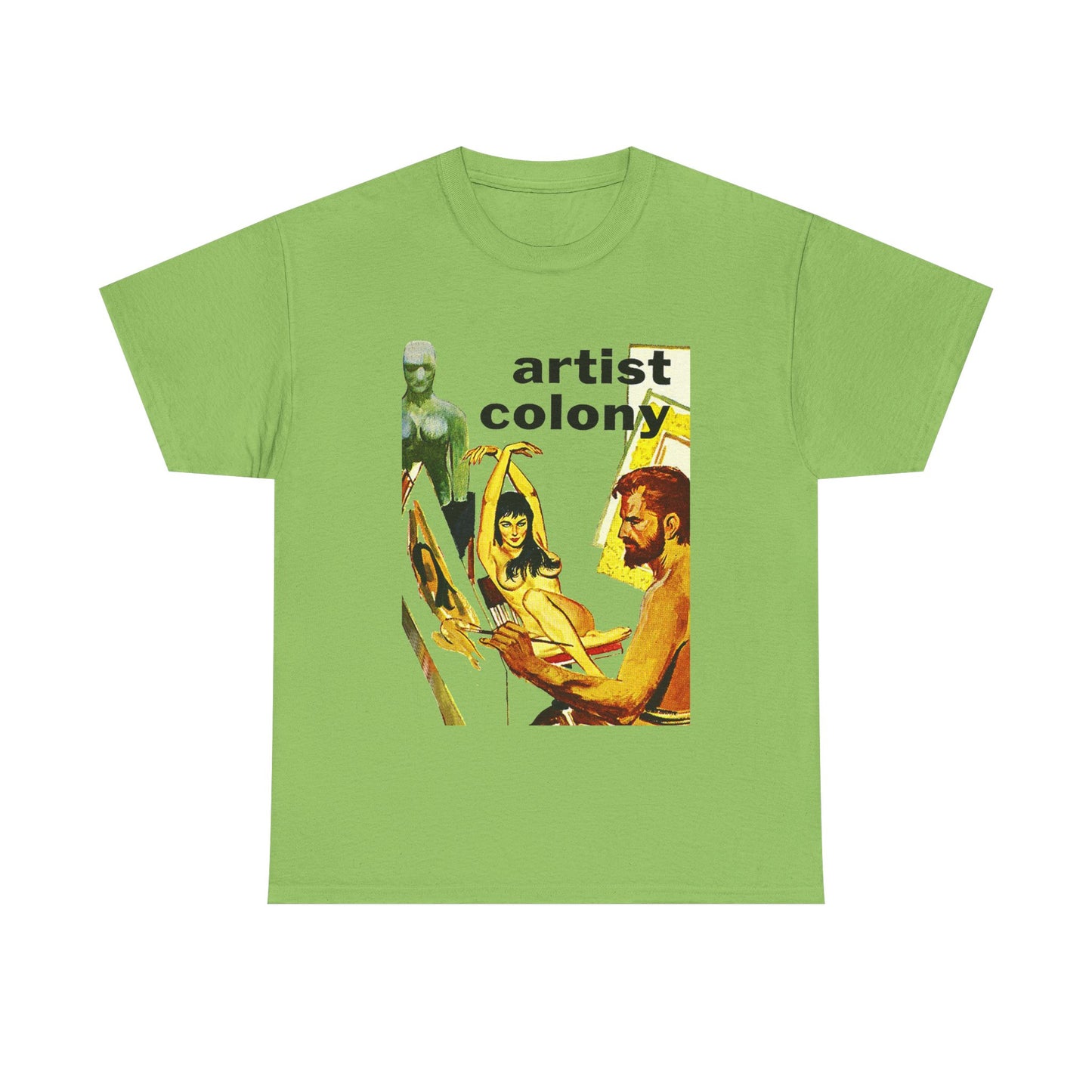 Artist Colony T-shirt - Retro Au Go Go