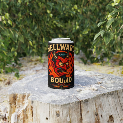 Hellward Bound Stubby Cooler - Retro Au Go Go