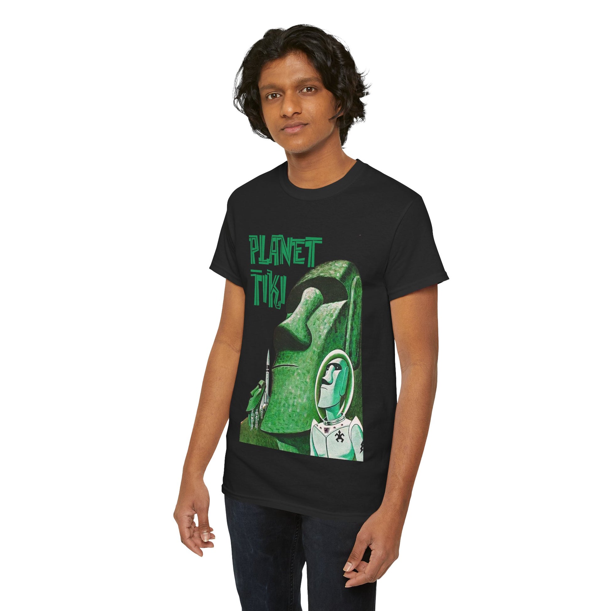 Planet Tiki T-shirt - Retro Au Go Go