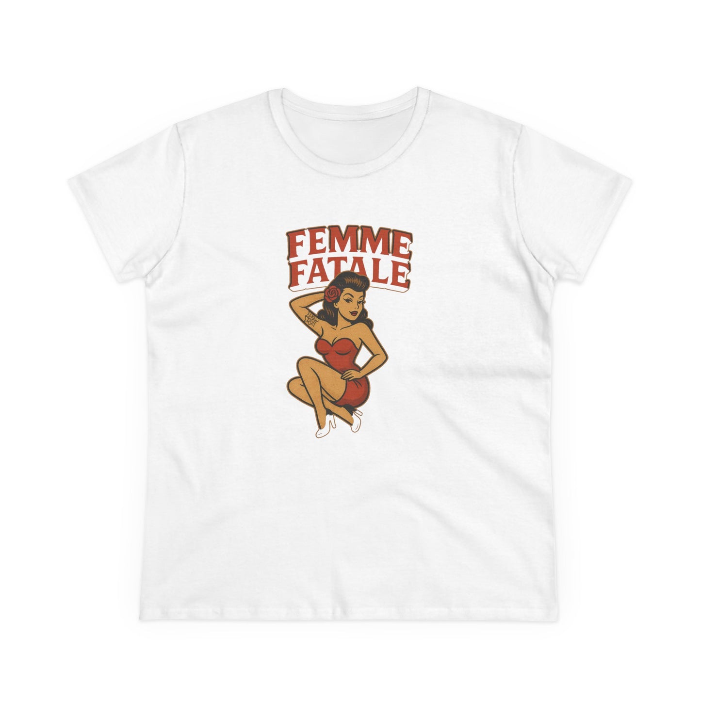 Femme Fatale Womens T-Shirt - Retro Au Go Go