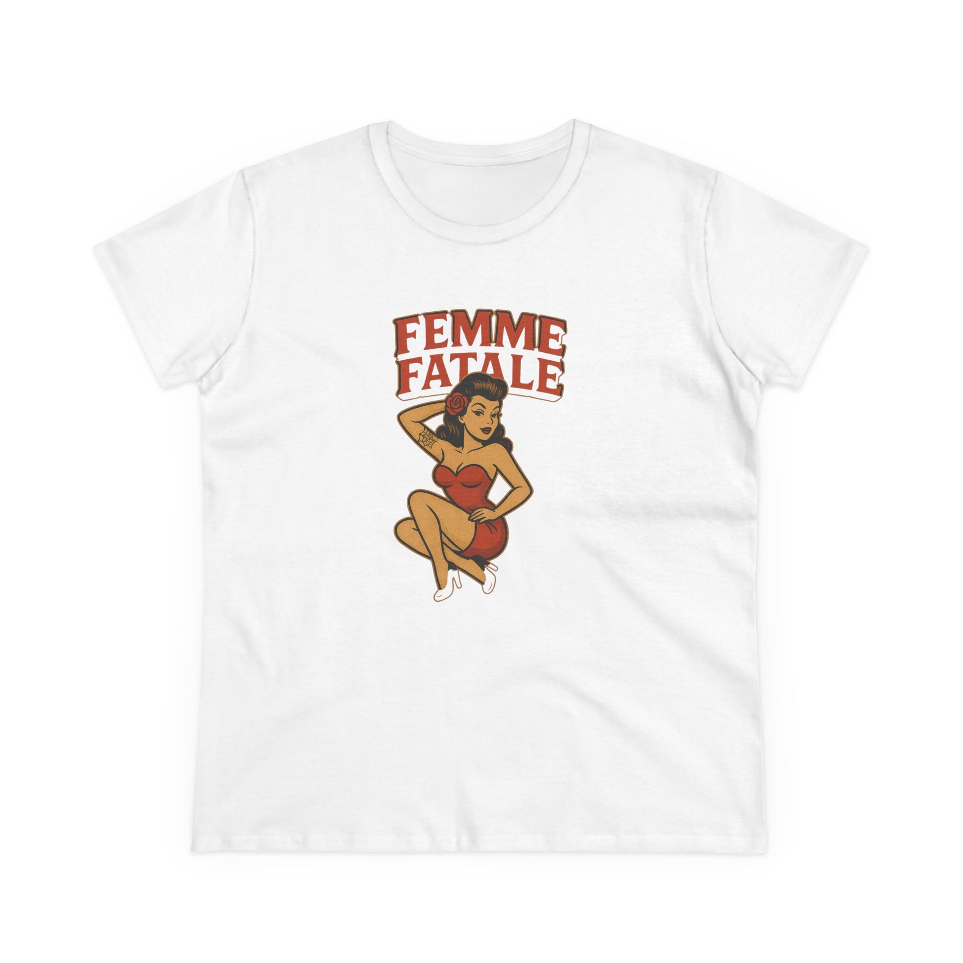 Femme Fatale Womens T-Shirt - Retro Au Go Go