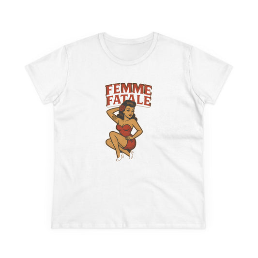 Femme Fatale Womens T-Shirt - Retro Au Go Go