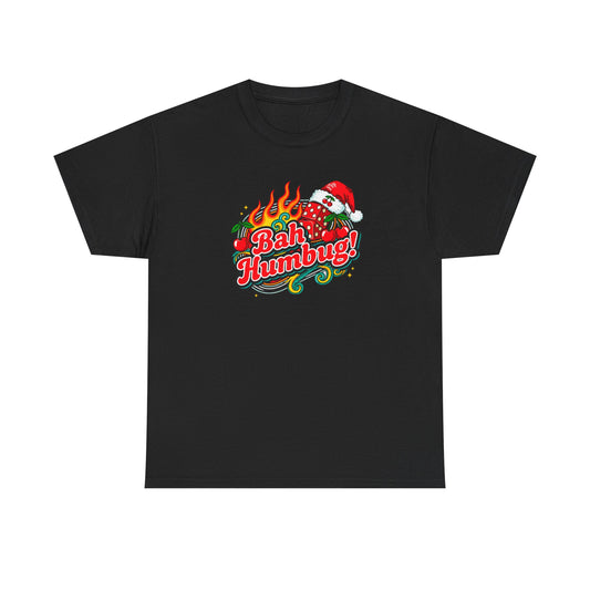 Bah Humbug Christmas T-shirt - Retro Au Go Go