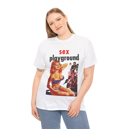 Sex Playground T-shirt - Retro Au Go Go