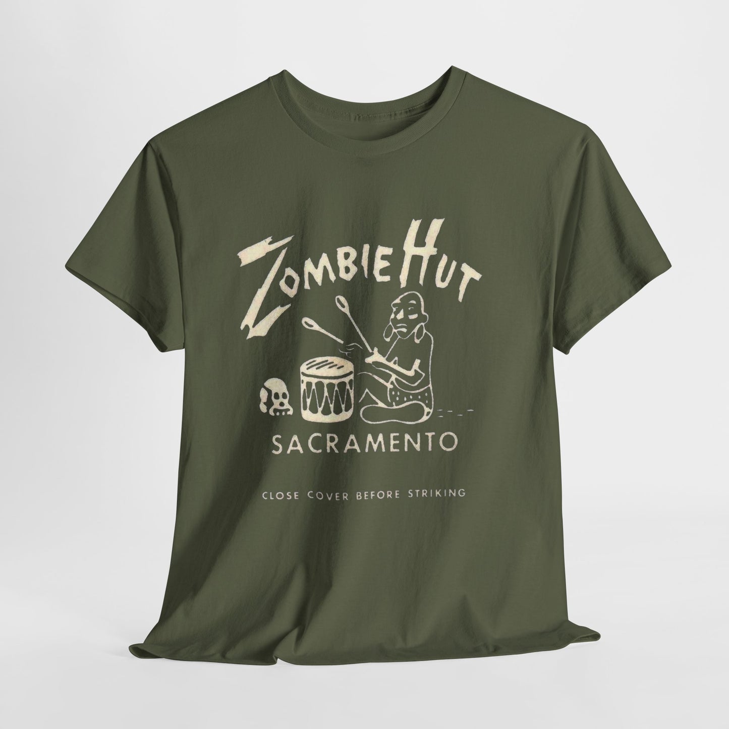 Zombie Hut T-Shirt - Retro Au Go Go