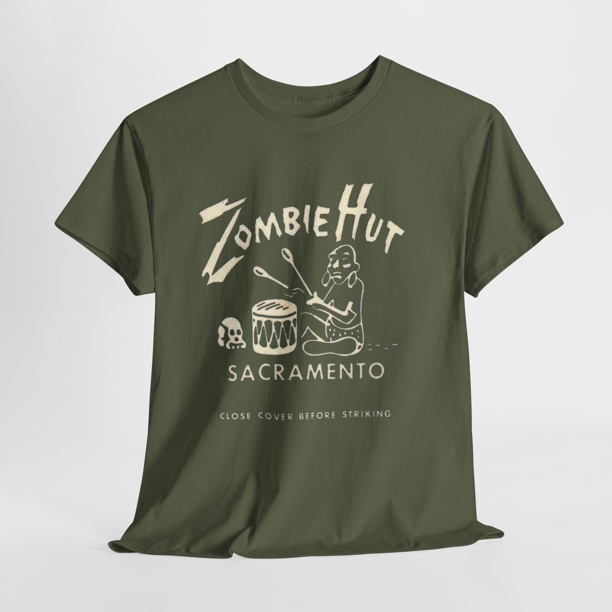 Zombie Hut T-Shirt - Retro Au Go Go