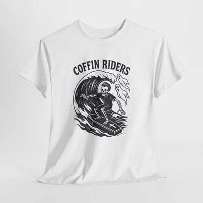 Coffin Riders T-shirt - Retro Au Go Go