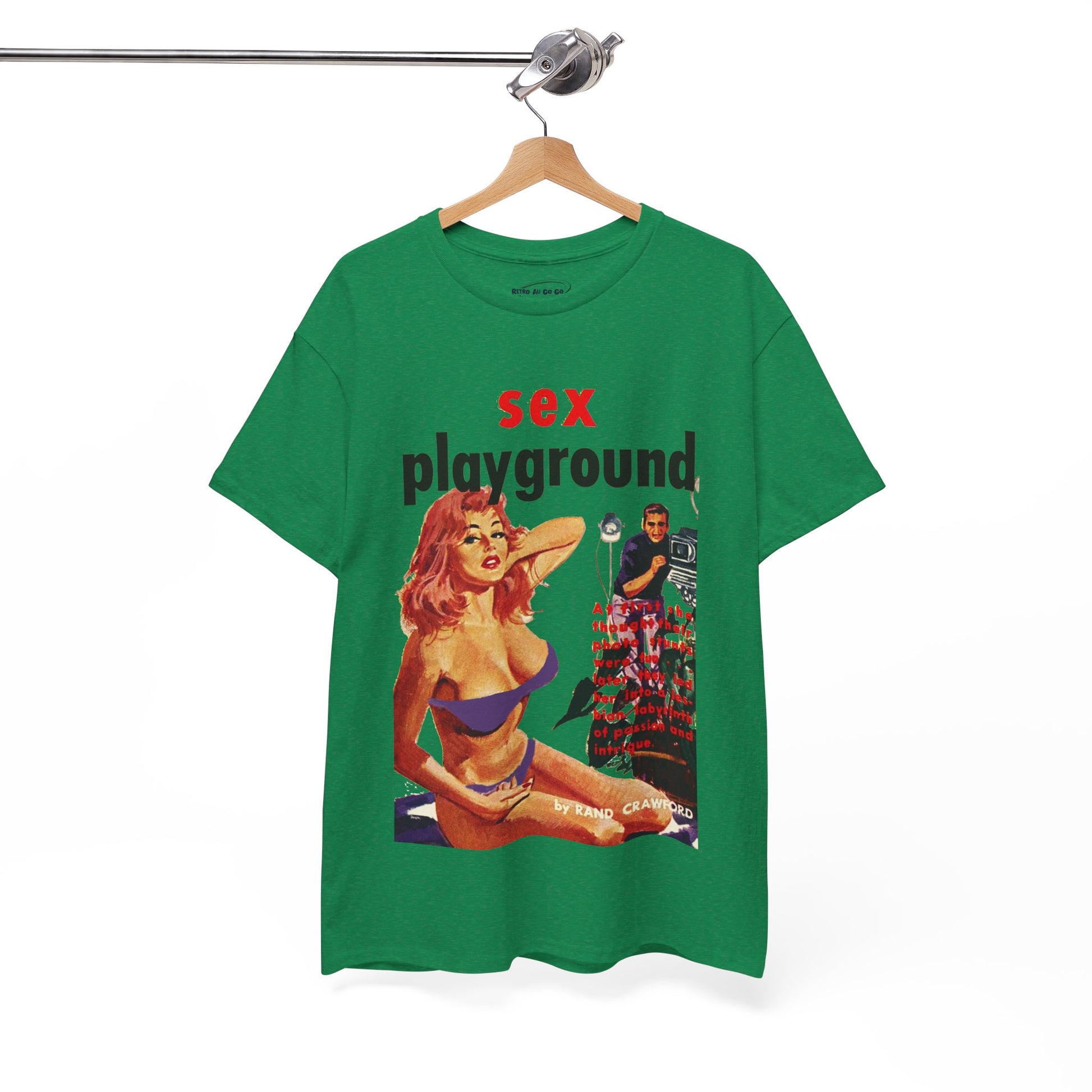 Sex Playground T-shirt - Retro Au Go Go