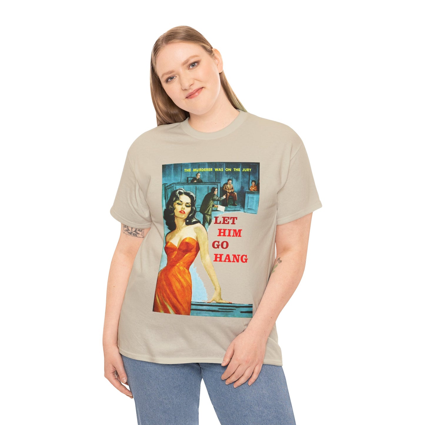 Let Him Go Hang T-shirt - Retro Au Go Go