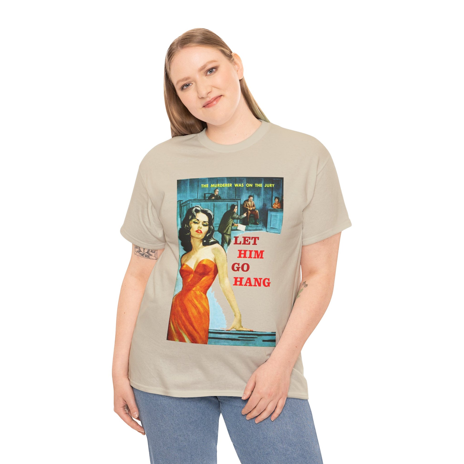 Let Him Go Hang T-shirt - Retro Au Go Go