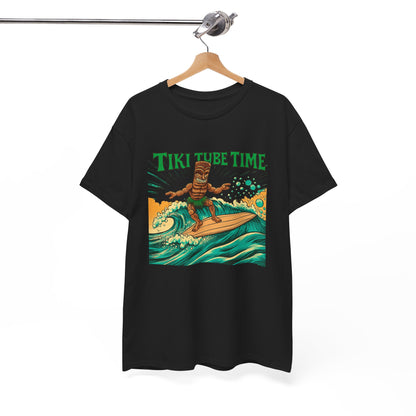 Tiki Tube Time T-shirt - Retro Au Go Go
