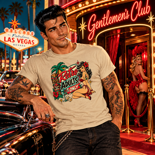 Retro Adults Only T-shirt