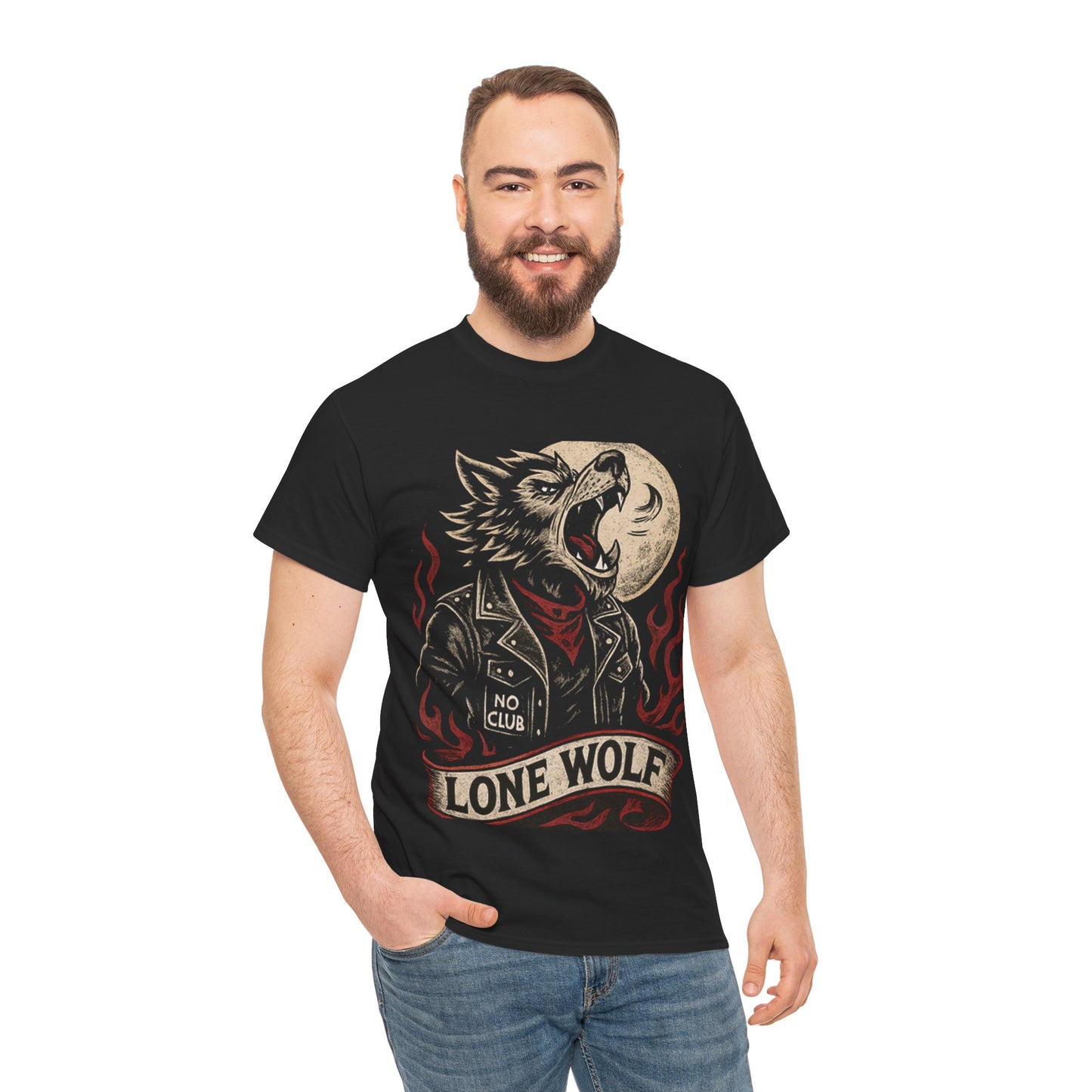 Lone Wolf T-Shirt - Retro Au Go Go
