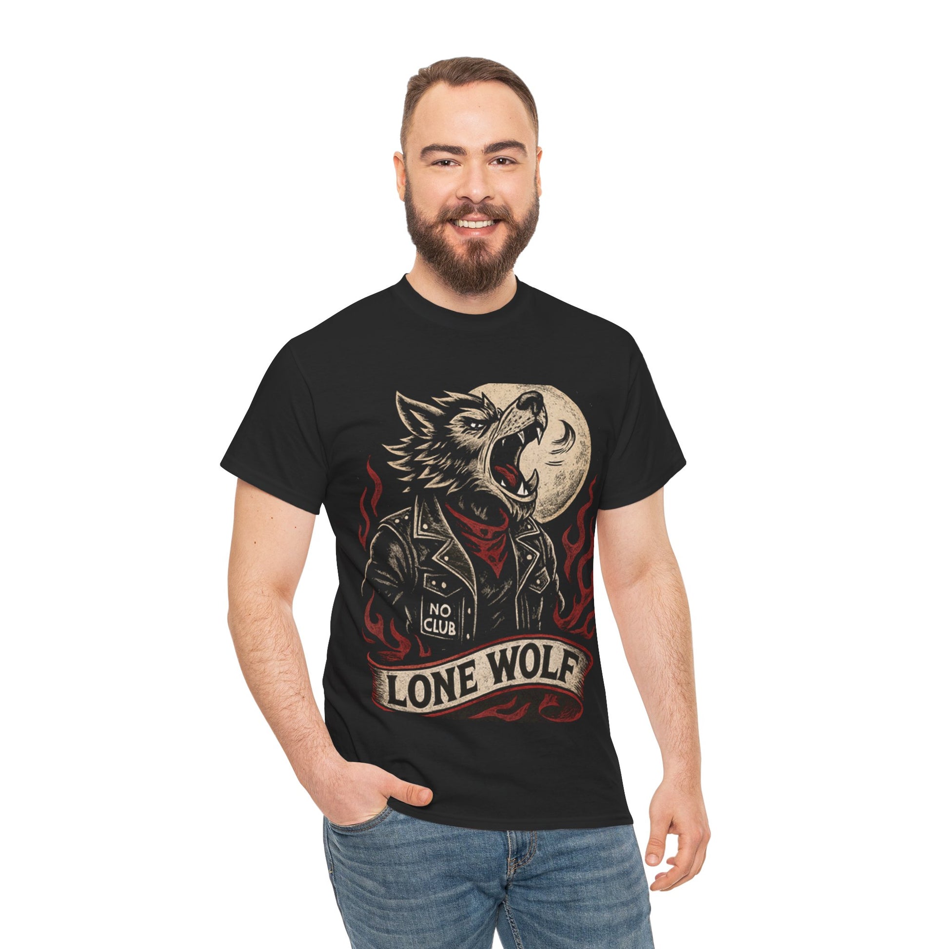 Lone Wolf T-Shirt - Retro Au Go Go