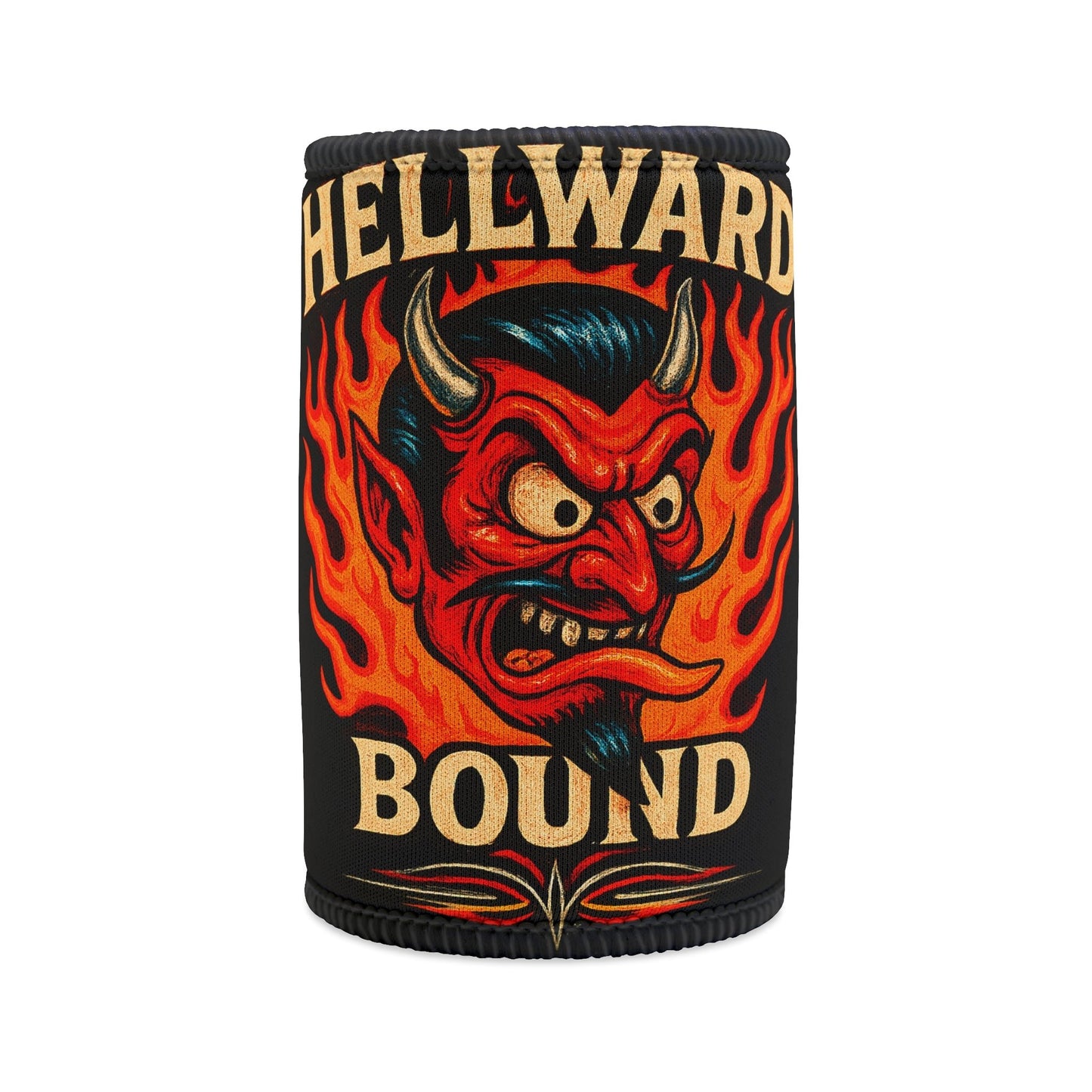 Hellward Bound Stubby Cooler - Retro Au Go Go