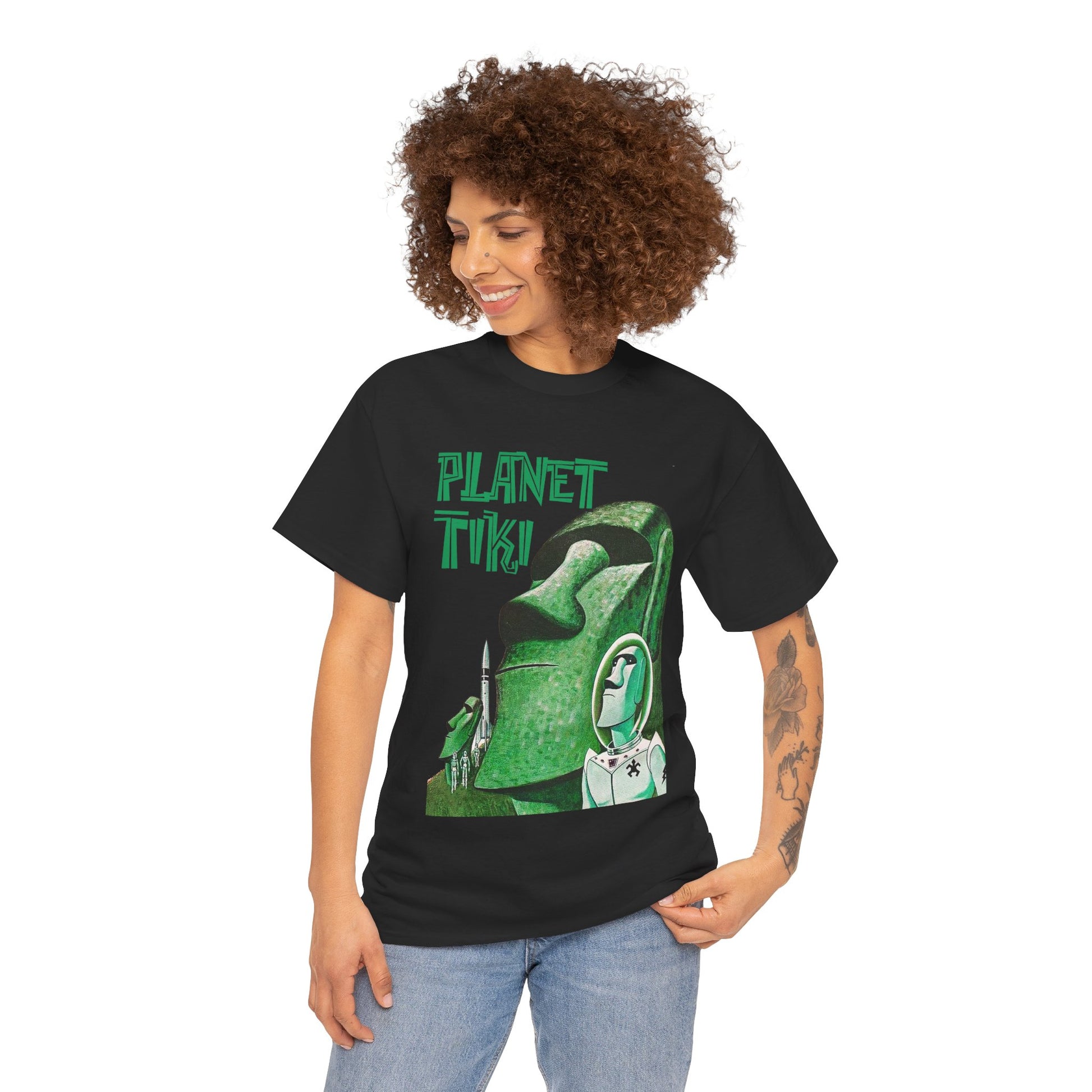 Planet Tiki T-shirt - Retro Au Go Go
