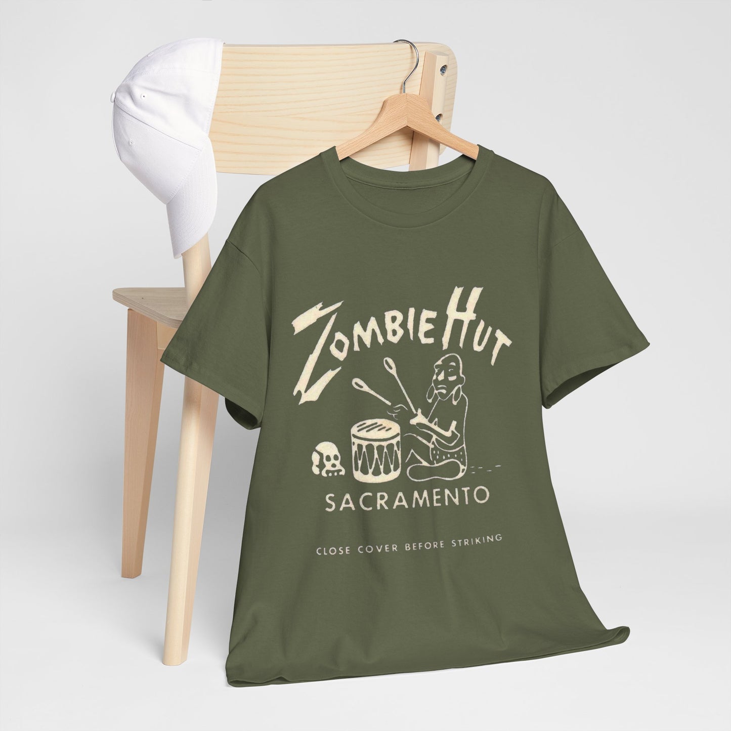 Zombie Hut T-Shirt - Retro Au Go Go