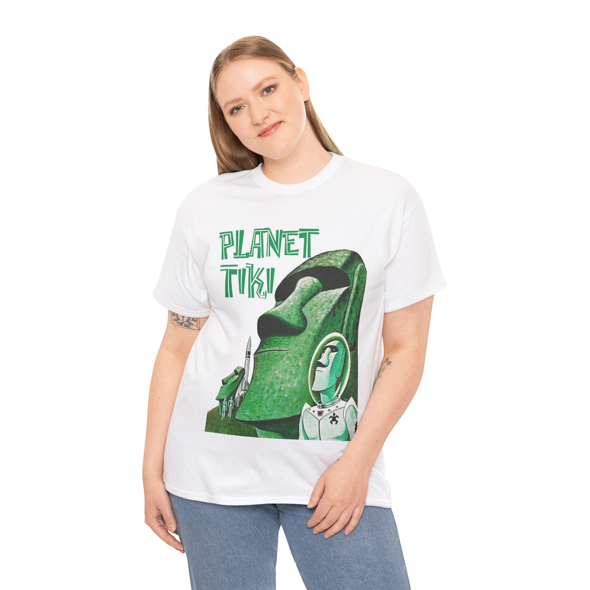 Planet Tiki T-shirt - Retro Au Go Go
