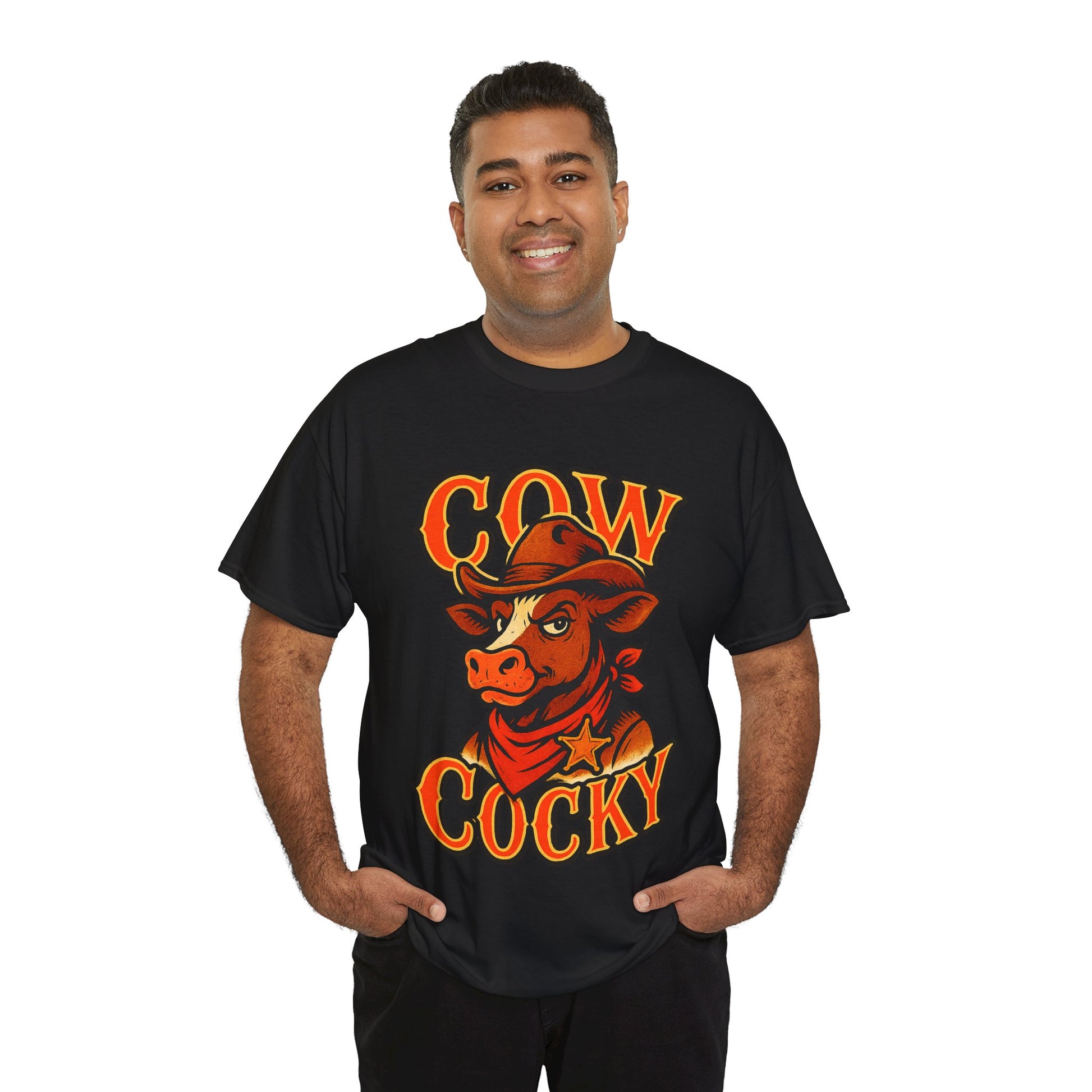 Cow Cocky T-Shirt - Retro Au Go Go