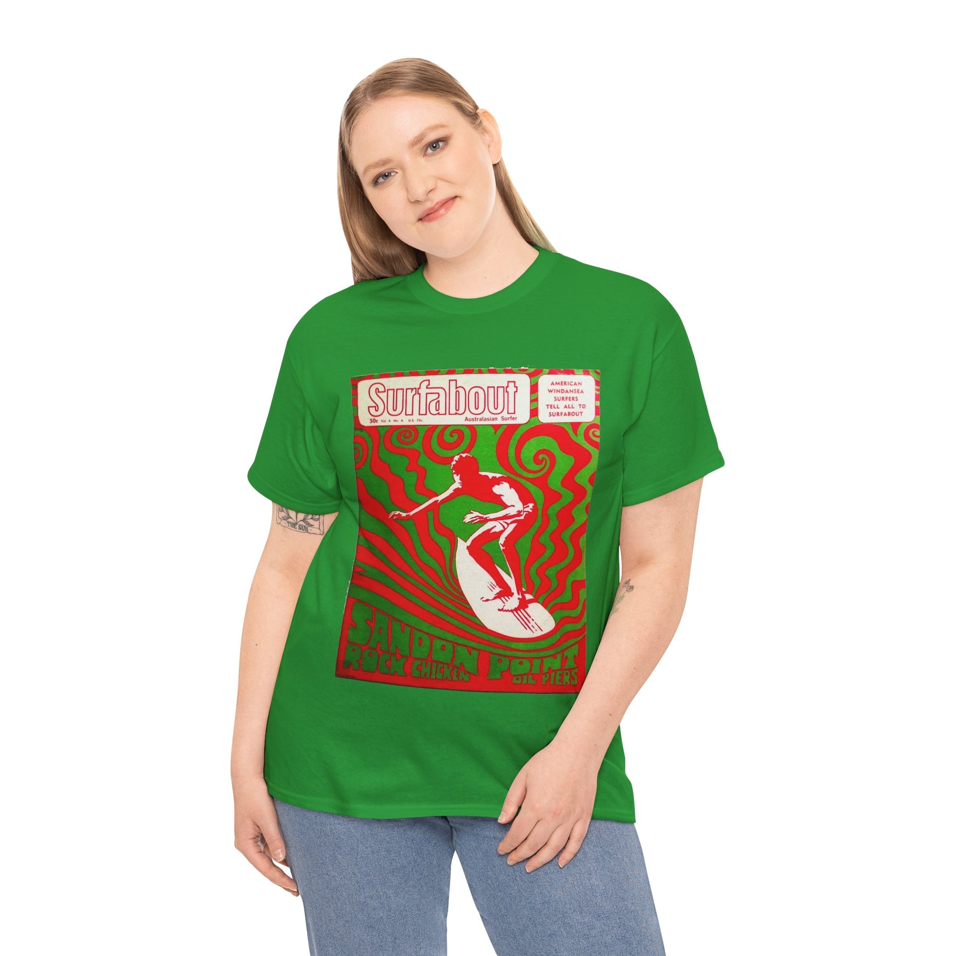 Surfabout Magazine T-shirt - Retro Au Go Go