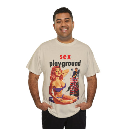 Sex Playground T-shirt - Retro Au Go Go