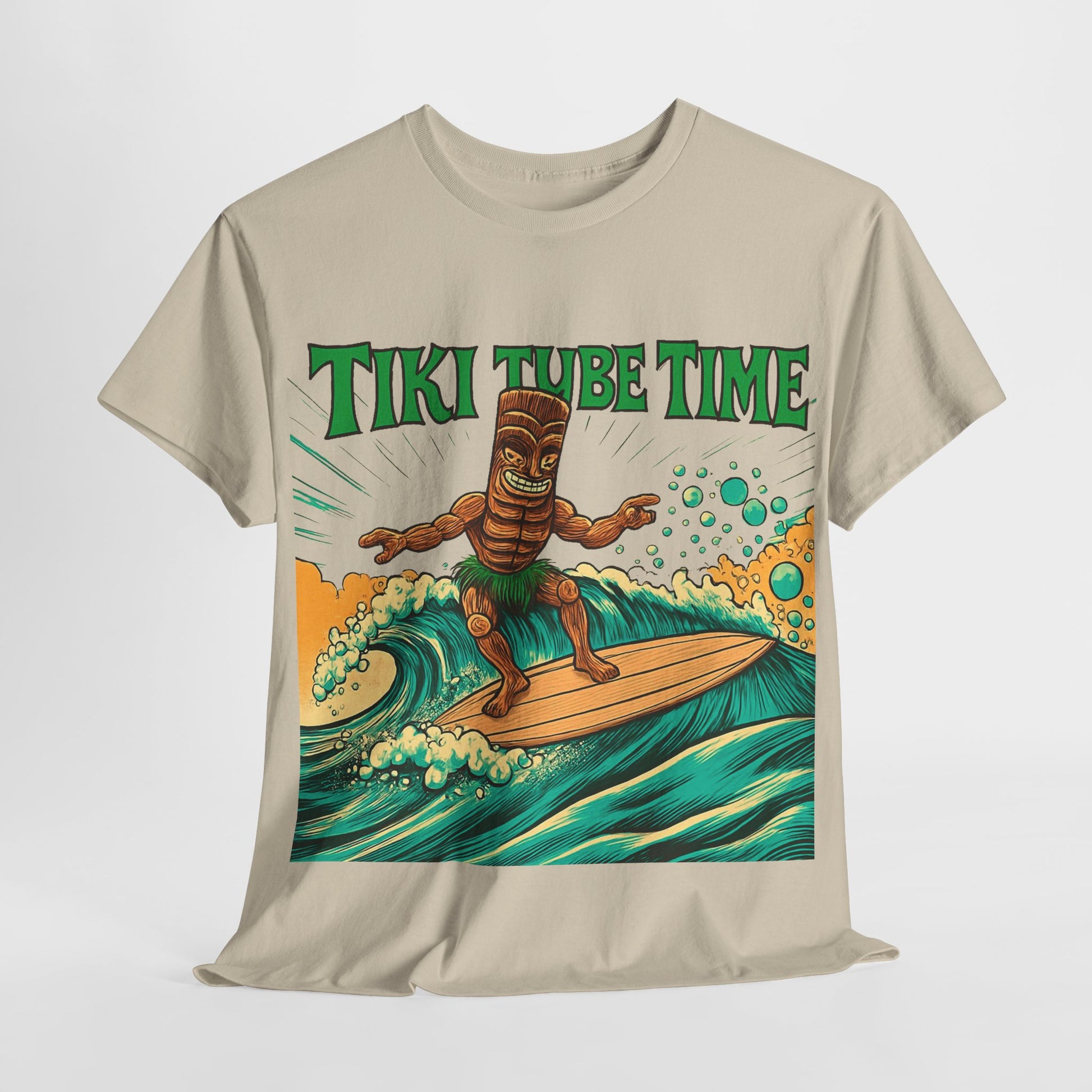 Tiki Tube Time T-shirt - Retro Au Go Go