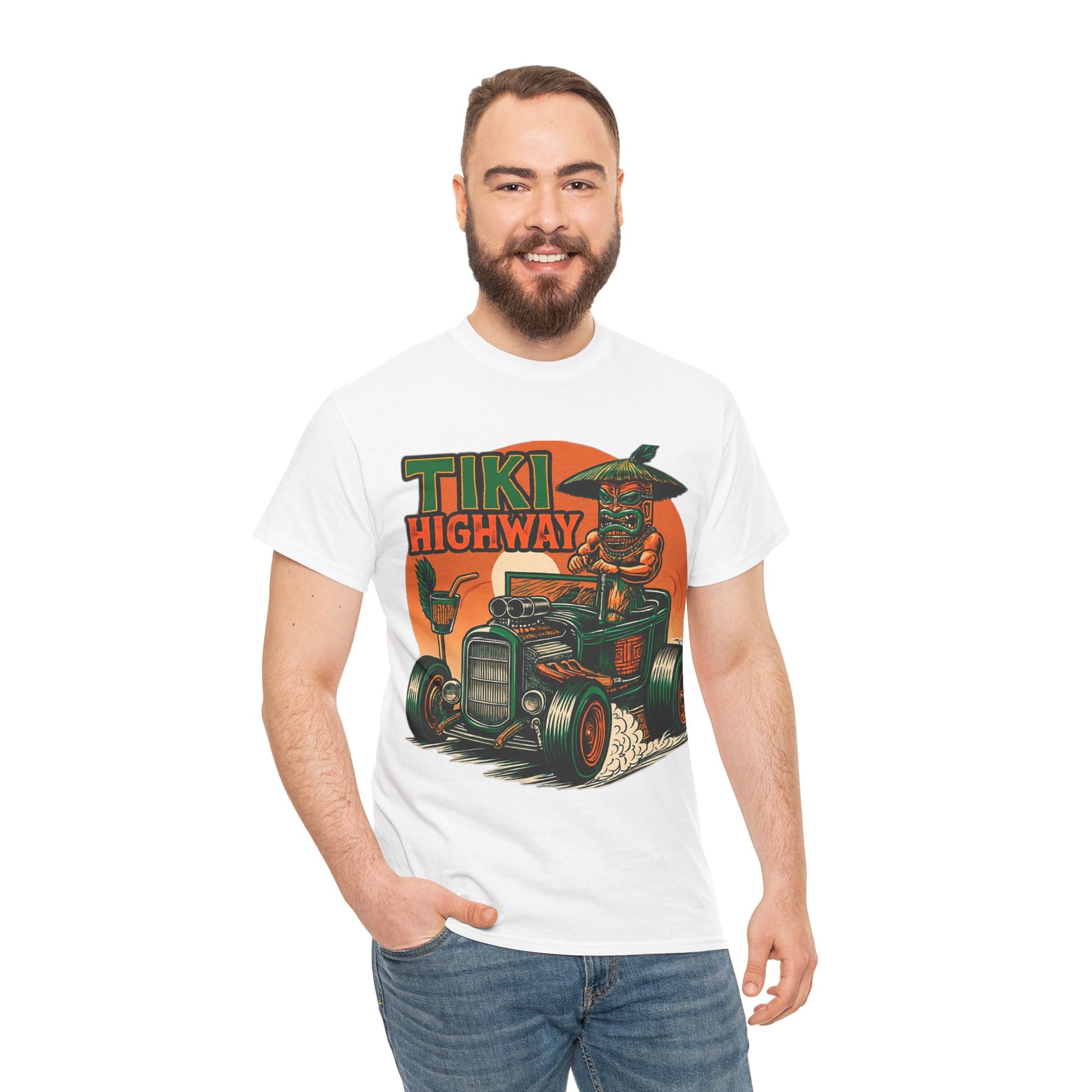Tiki Highway T-shirt - Retro Au Go Go