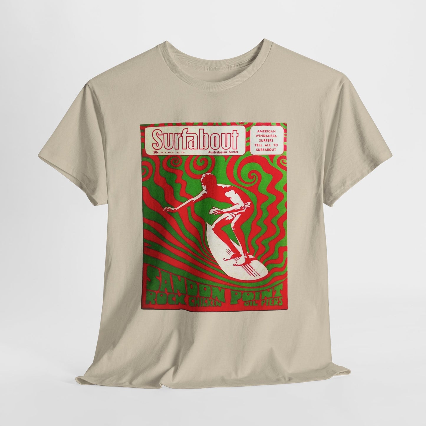 Surfabout Magazine T-shirt - Retro Au Go Go