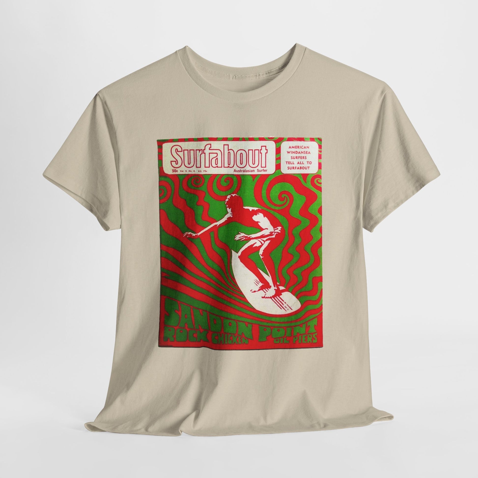 Surfabout Magazine T-shirt - Retro Au Go Go