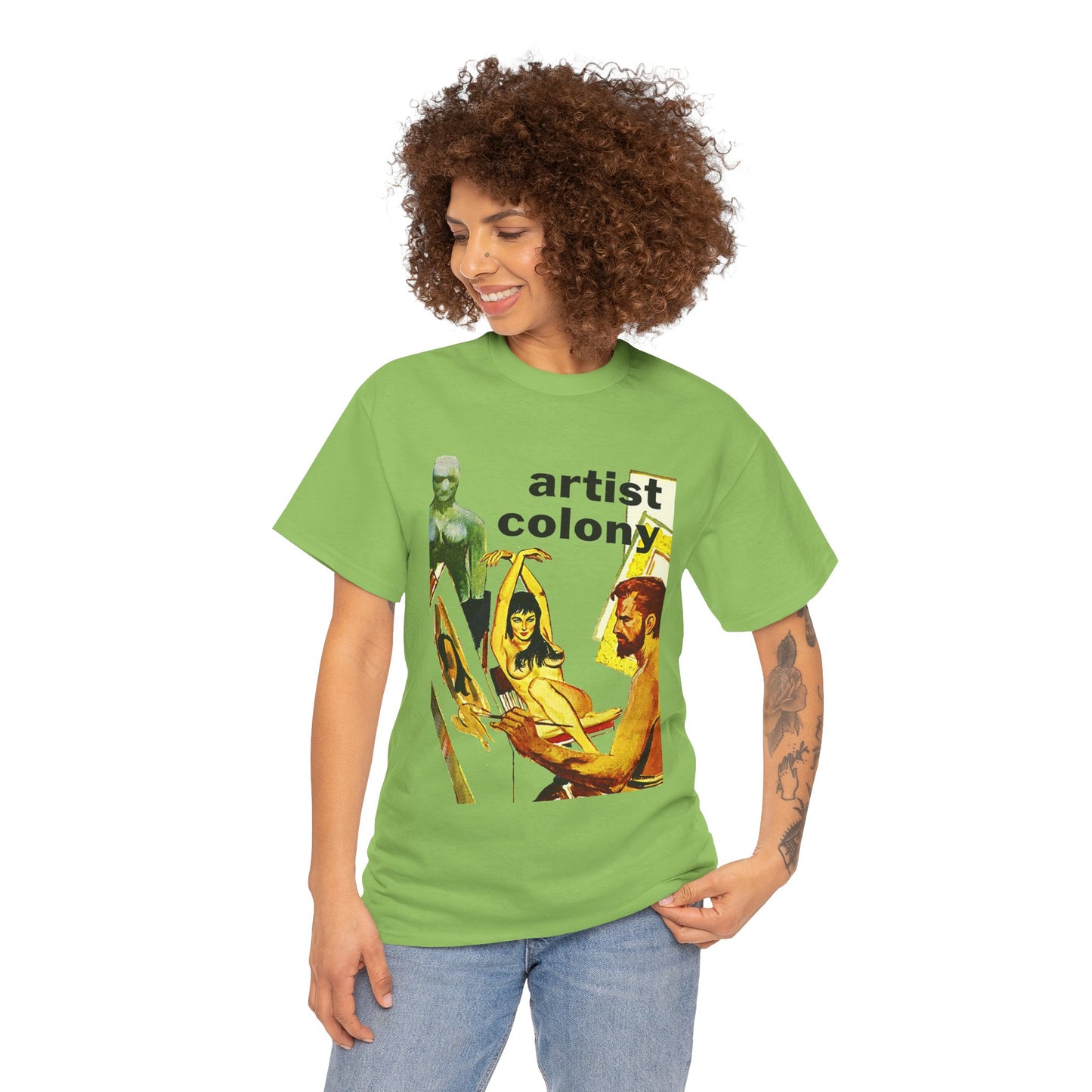 Artist Colony T-shirt - Retro Au Go Go
