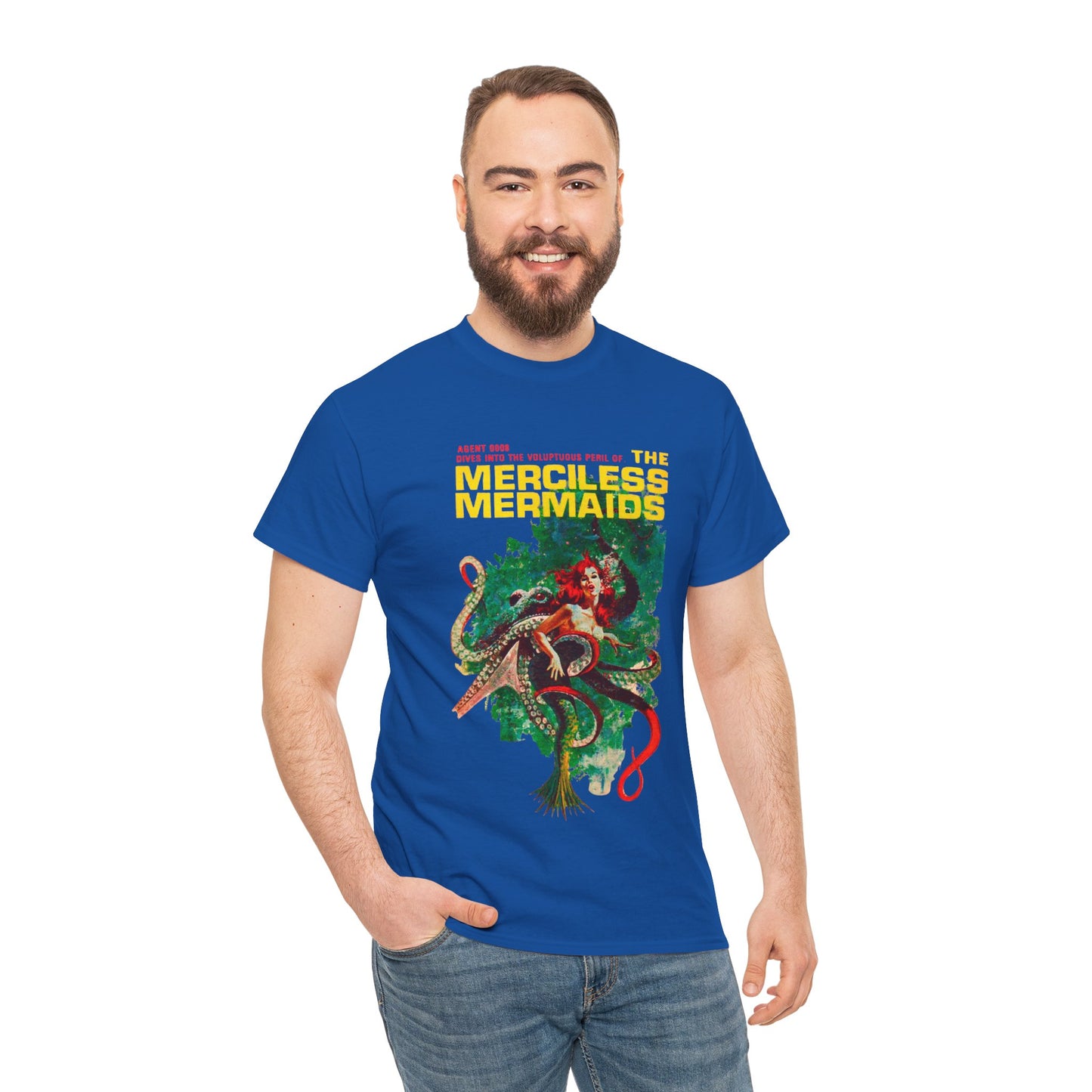 Merciless Mermaids T-shirt - Retro Au Go Go