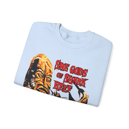She Gods Of Shark Reef Sweatshirt - Retro Au Go Go