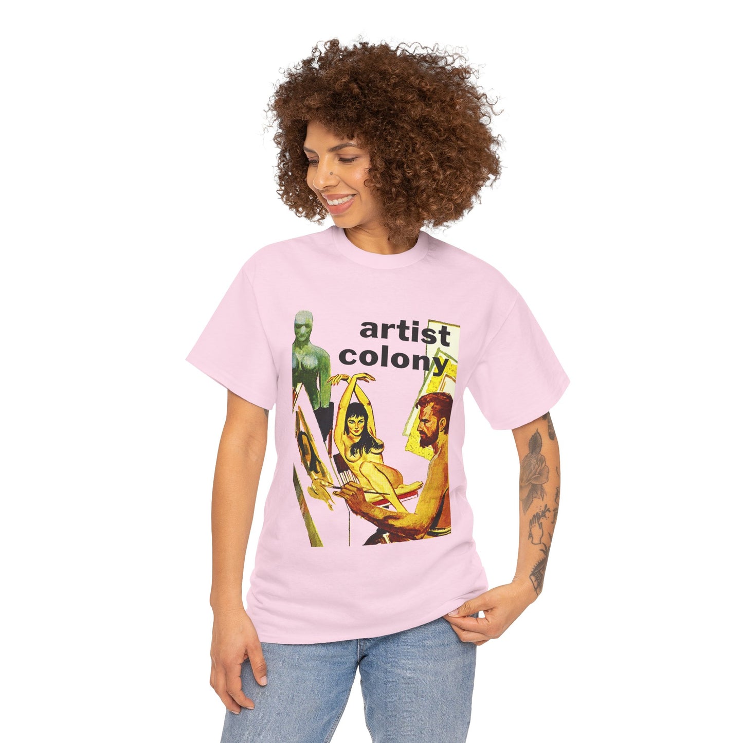 Artist Colony T-shirt - Retro Au Go Go