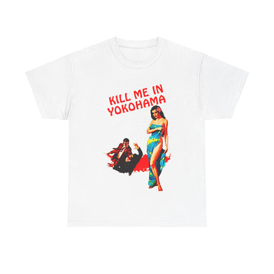 Yokohama War Pulp Tee - Retro Au Go Go