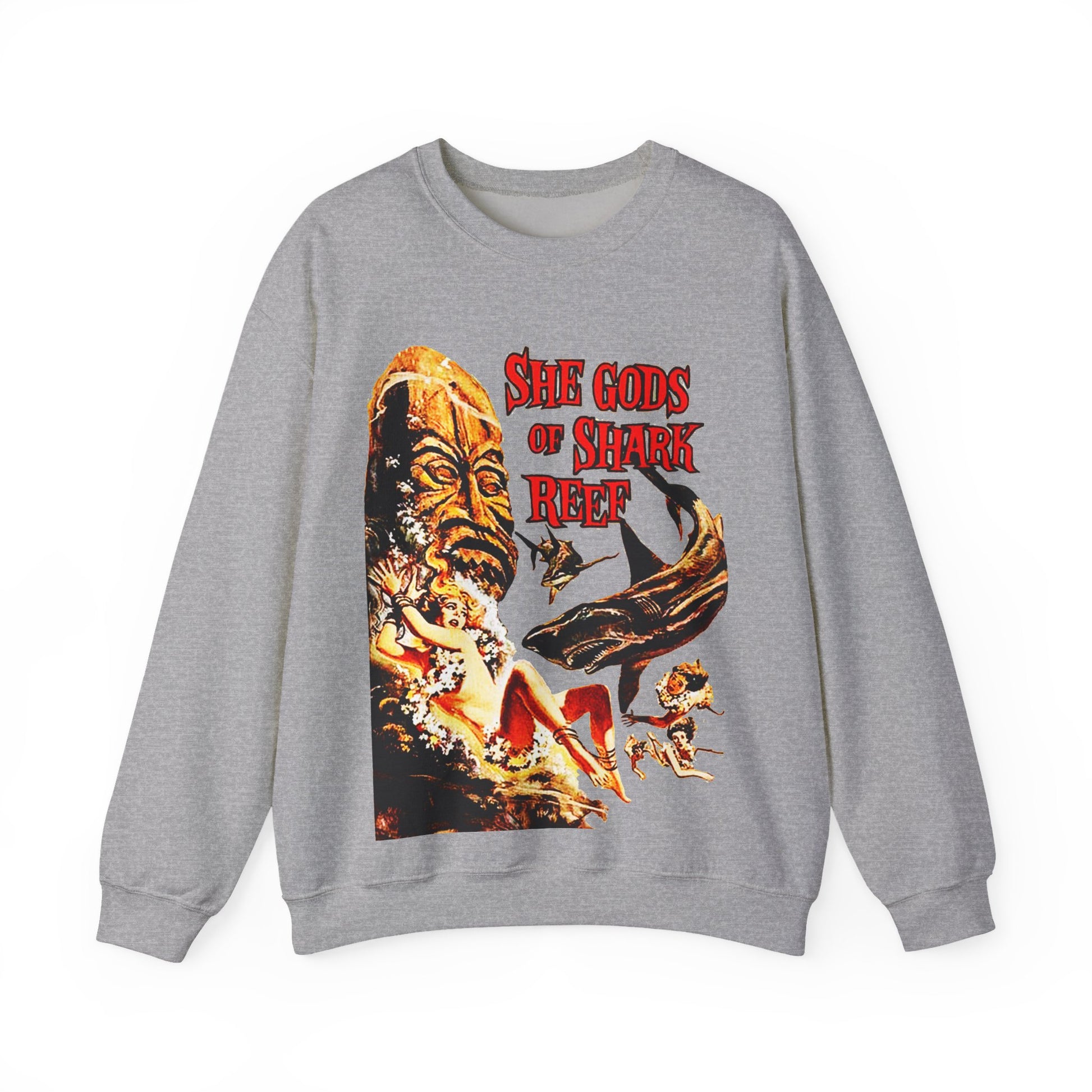 She Gods Of Shark Reef Sweatshirt - Retro Au Go Go