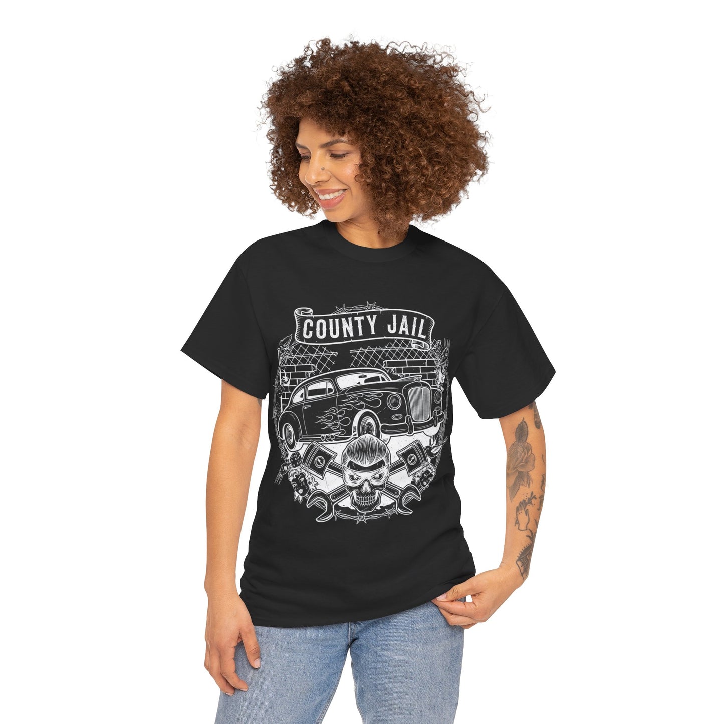 County Jail T-Shirt - Retro Au Go Go