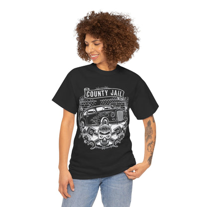 County Jail T-Shirt - Retro Au Go Go